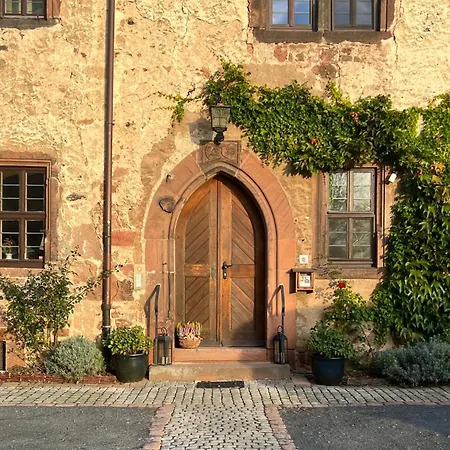 公寓 Graefin Amalia - Elegantes In Der Historischen Hinterburg In Schlitz, 2 Schlafzimmer, Mit Garten, Nahe Fulda Und Bad Hersfeld *