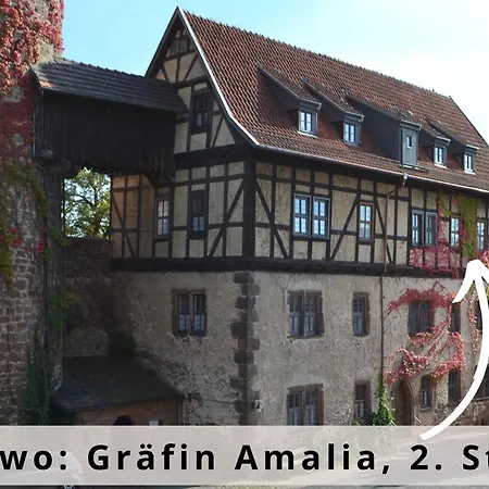 Graefin Amalia - Elegantes In Der Historischen Hinterburg In Schlitz, 2 Schlafzimmer, Mit Garten, Nahe Fulda Und Bad Hersfeld Schlitz