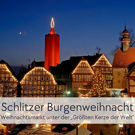 Amalias Burgwohnung - Stilvolles Apartment Mit Aufzug & Garten In Der Hinterburg Schlitz - 2 Schlafzimmer, Parkplatz, Historisches Flair Fuer Paare & Ruhesuchende * Schlitz