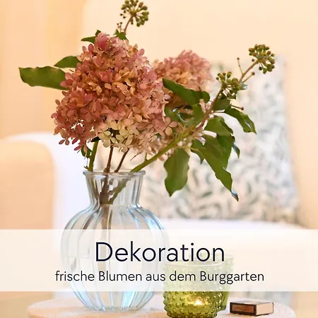 Apartment Amalias Burgwohnung - Stilvolles Apartment Mit Aufzug & Garten In Der Hinterburg Schlitz - 2 Schlafzimmer, Parkplatz, Historisches Flair Fuer Paare & Ruhesuchende *