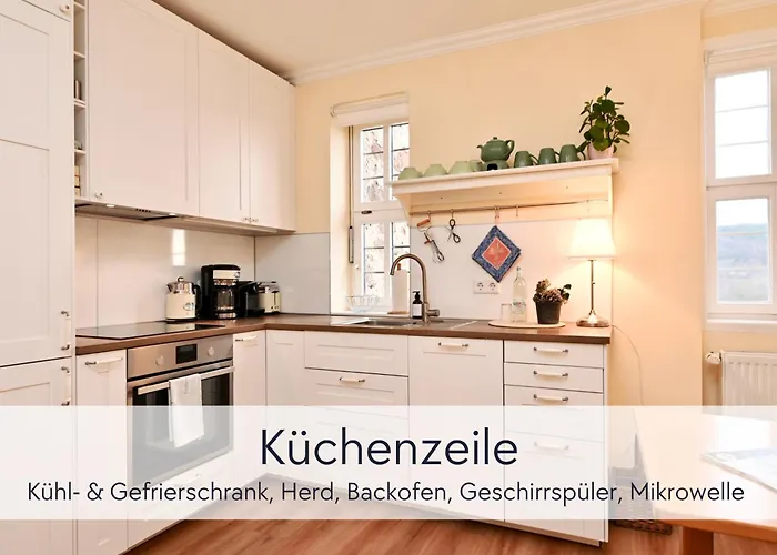 Apartament Amalias Burgwohnung - Stilvolles Mit Aufzug & Garten In Der Hinterburg - 2 Schlafzimmer, Parkplatz, Historisches Flair Fuer Paare & Ruhesuchende Schlitz
