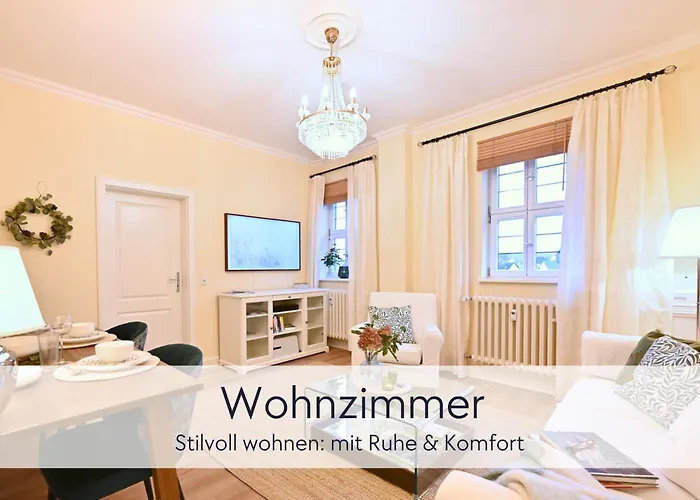 Amalias Burgwohnung - Stilvolles Mit Aufzug & Garten In Der Hinterburg - 2 Schlafzimmer, Parkplatz, Historisches Flair Fuer Paare & Ruhesuchende *