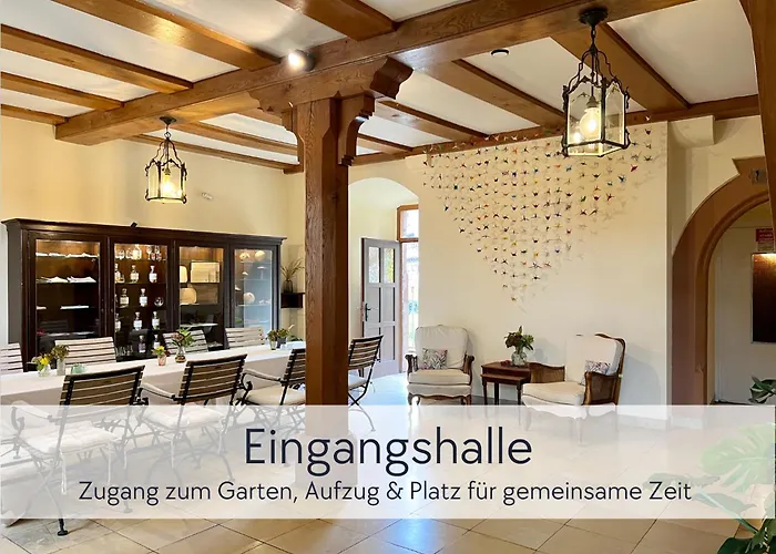 Apartament Amalias Burgwohnung - Stilvolles Mit Aufzug & Garten In Der Hinterburg - 2 Schlafzimmer, Parkplatz, Historisches Flair Fuer Paare & Ruhesuchende *